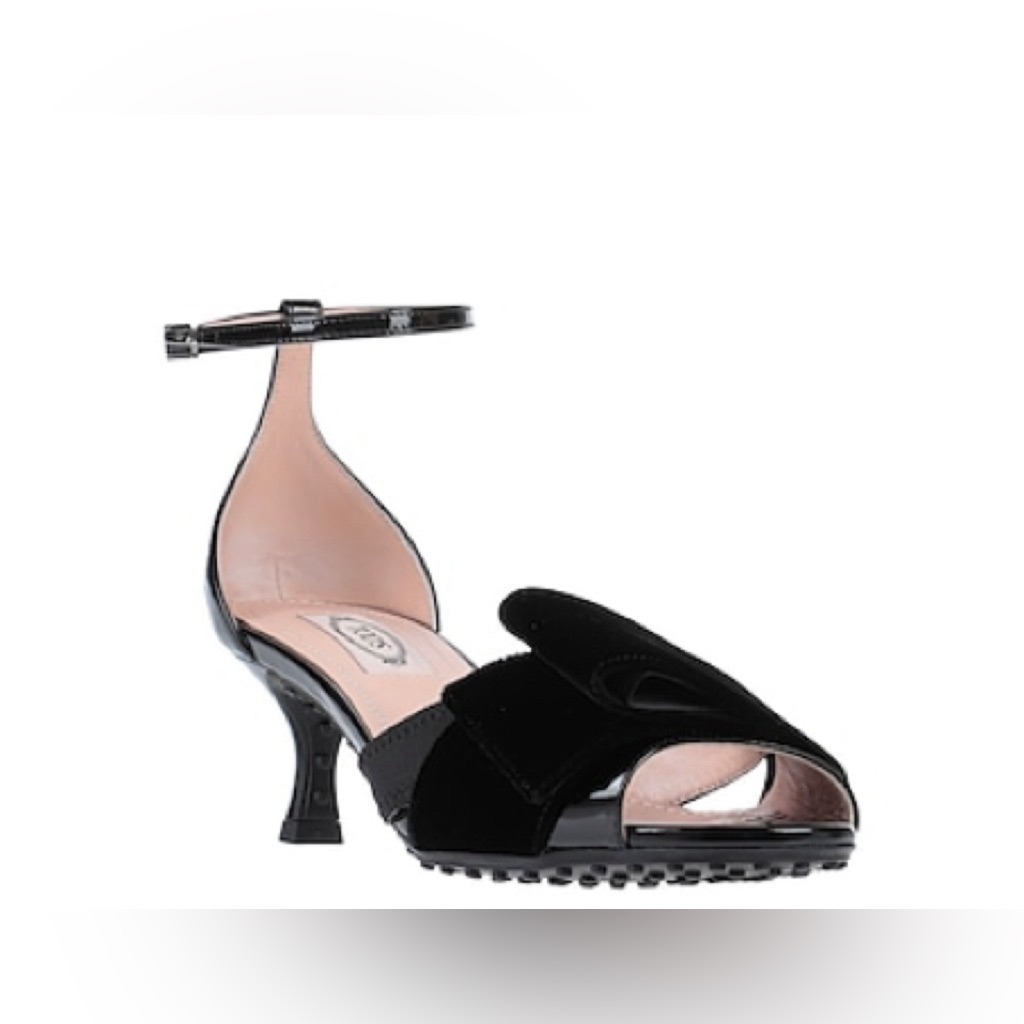 Tod's Sandals In Black Super Cute Size 35